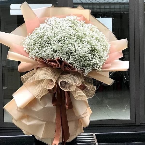 Bó hoa baby khổng lồ ở Hồ Chí Minh - HB37
