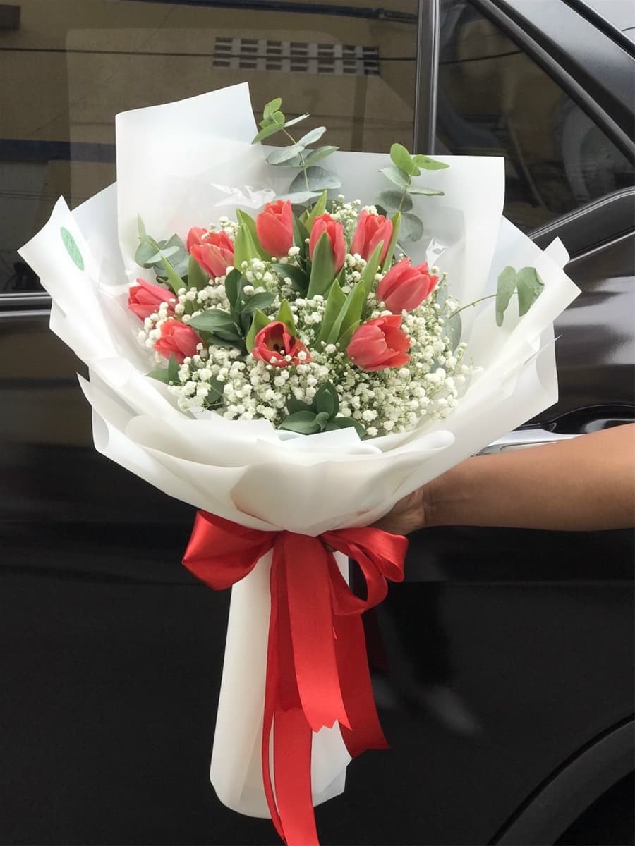 Bó hoa tulip đẹp tại Hồ Chí Minh - HB66