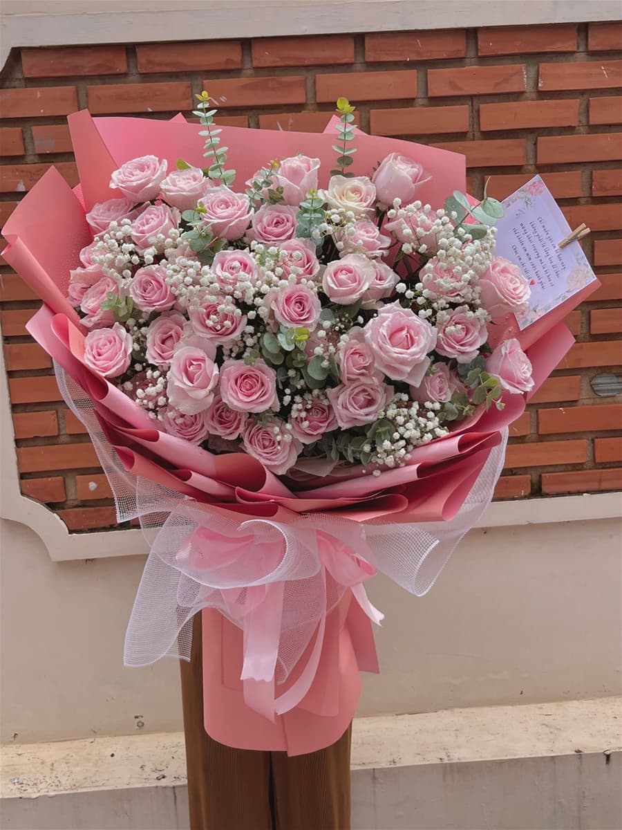 Bó hoa hồng đẹp ở Hồ Chí Minh - HB63