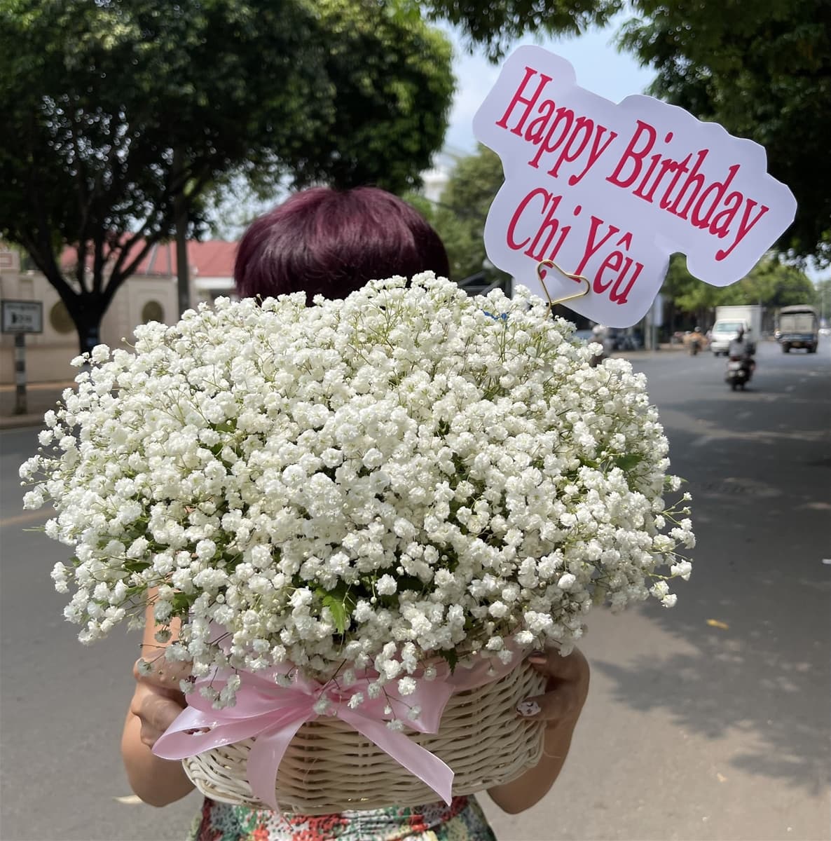 Giao hoa chúc mừng sinh nhật tại Hồ Chí Minh - HS49
