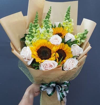 Bó hoa hướng dương giao tận nơi ở Hồ Chí Minh - HM03