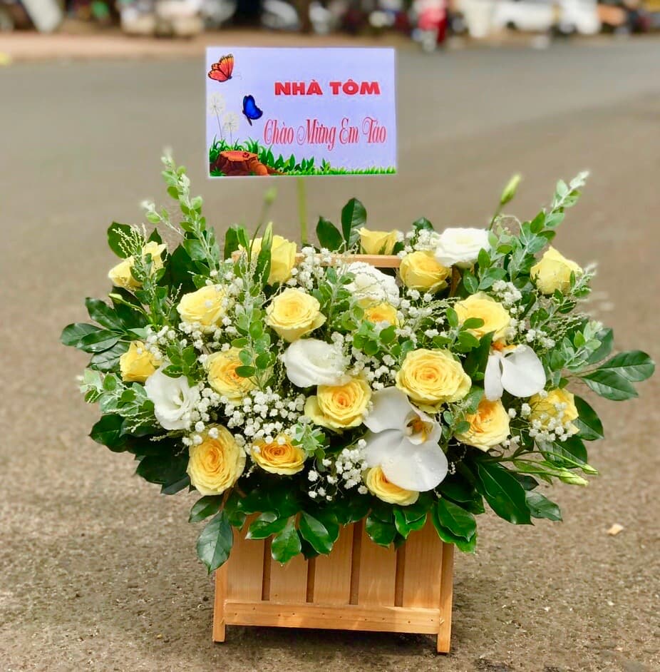 Shop hoa tươi giao tận nơi ở Hồ Chí Minh - HS07